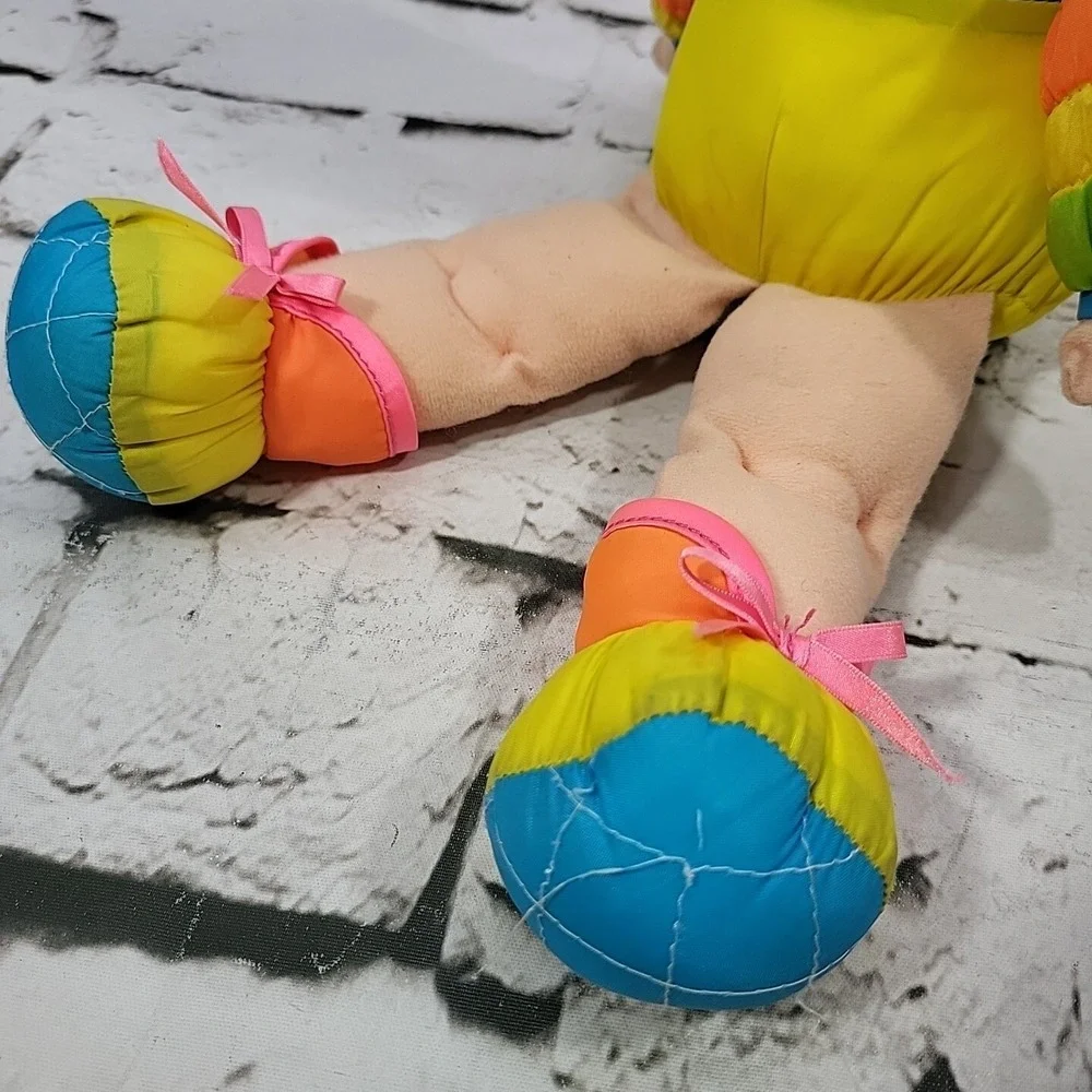 Vintage 80s Rainbow‎ Brite Tickled Pink Doll Hallmark 1983 Flaw